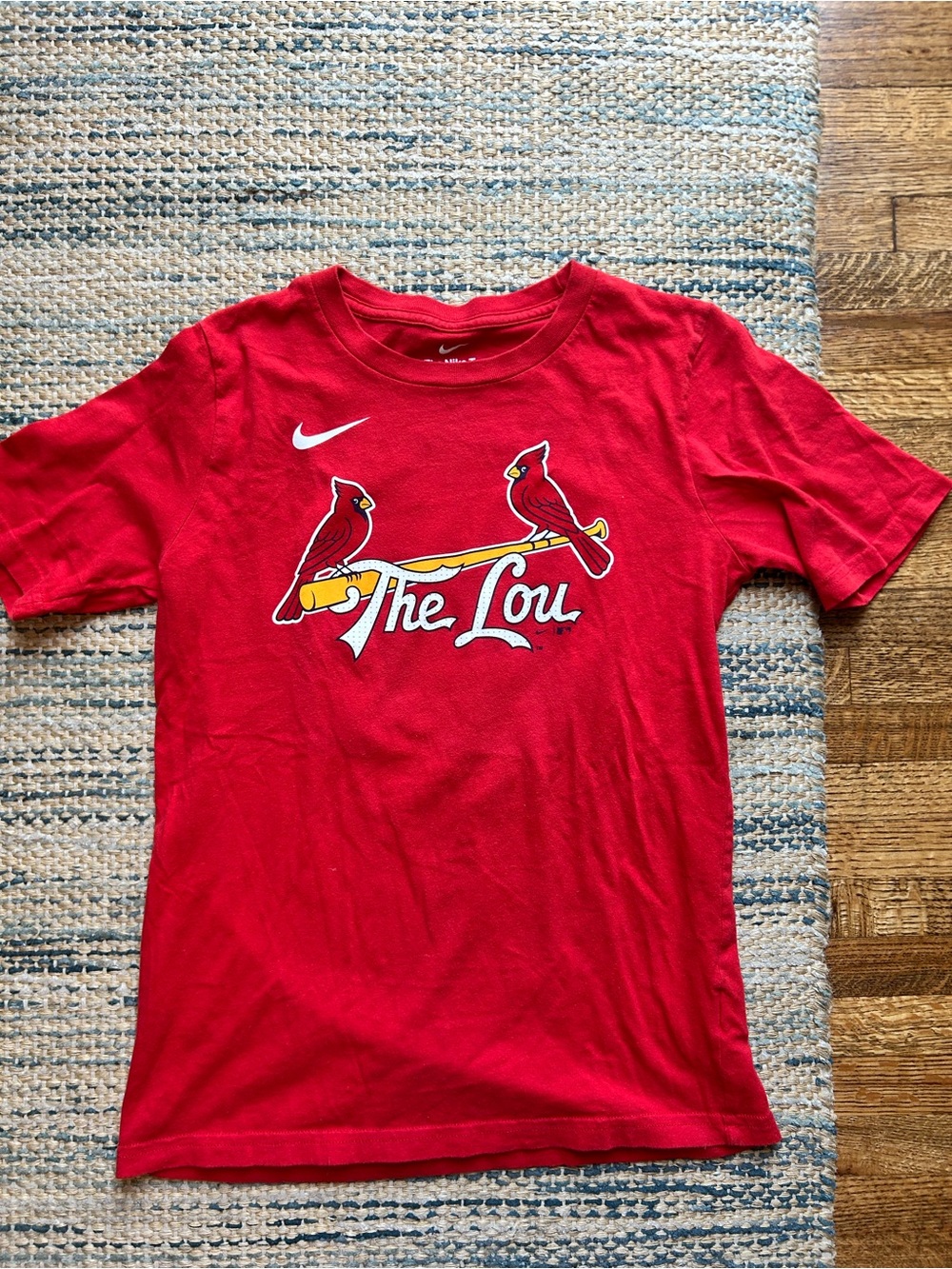 Nike Red St. Louis Cardinals 'The Lou' Graphic Tee